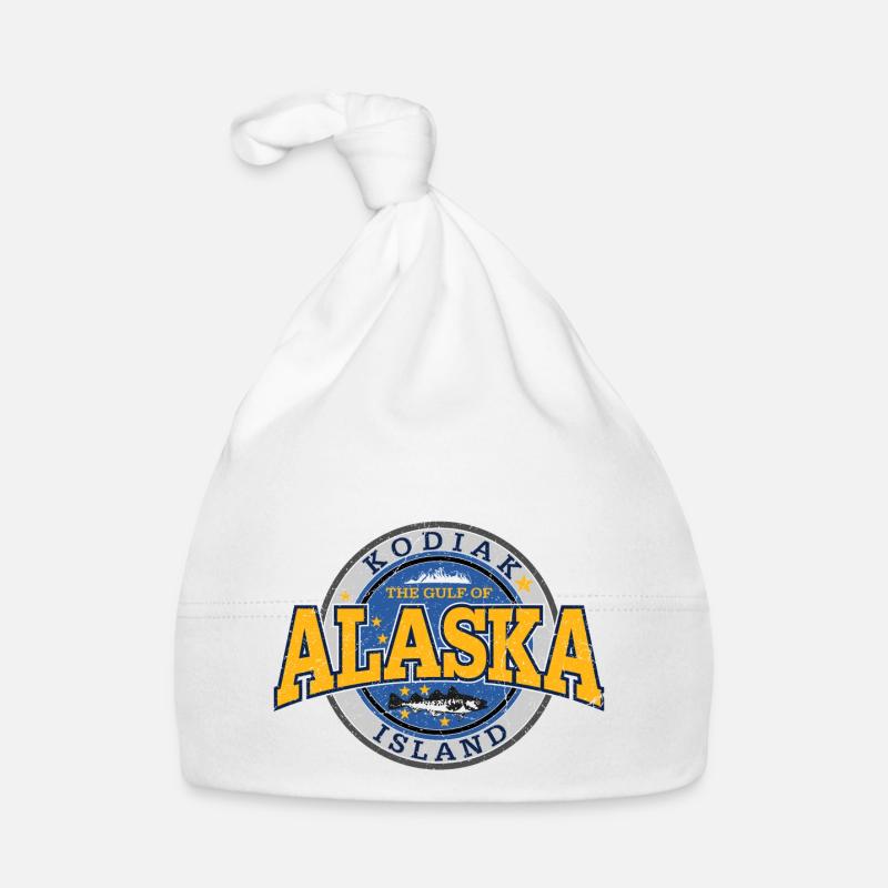 Alaska Kodiak Islande (à l'ancienne) Bonnet bio Bébé
