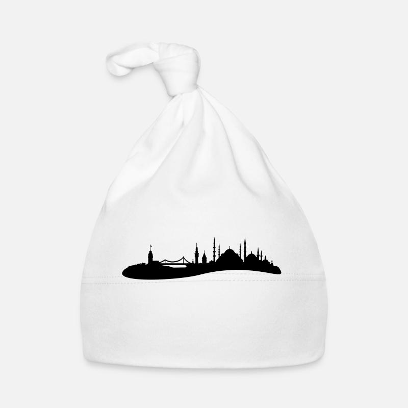 Skyline Istanbul Baby Bio-Mütze