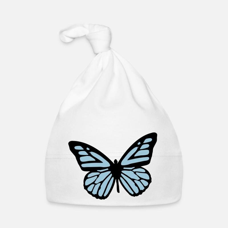 Schmetterling Baby Bio-Mütze