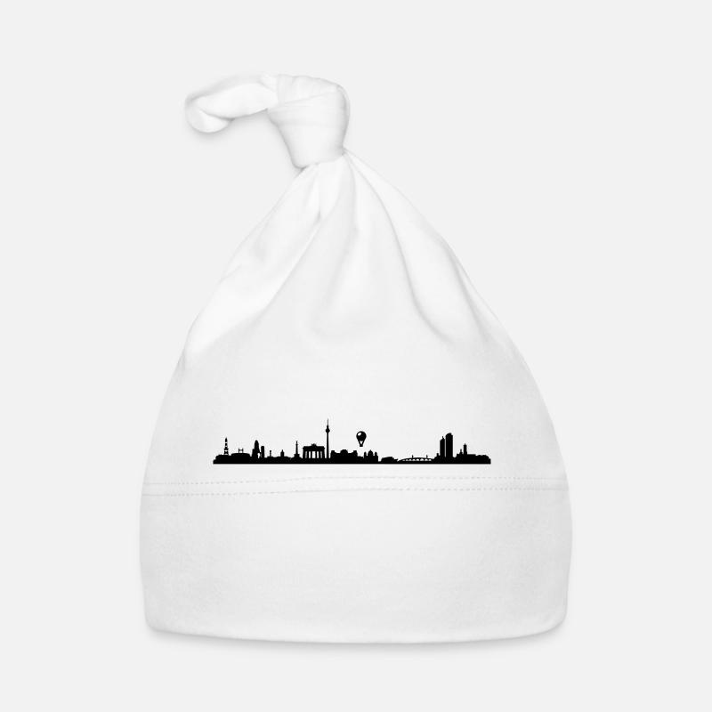 Skyline Berlin Baby Bio-Mütze