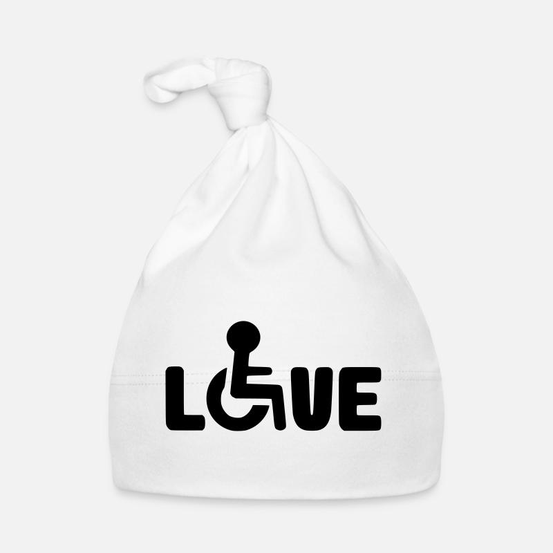 Amour en fauteuil roulant # Bonnet bio Bébé