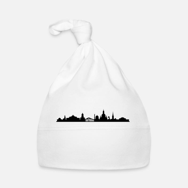 Skyline Dresden Baby Bio-Mütze