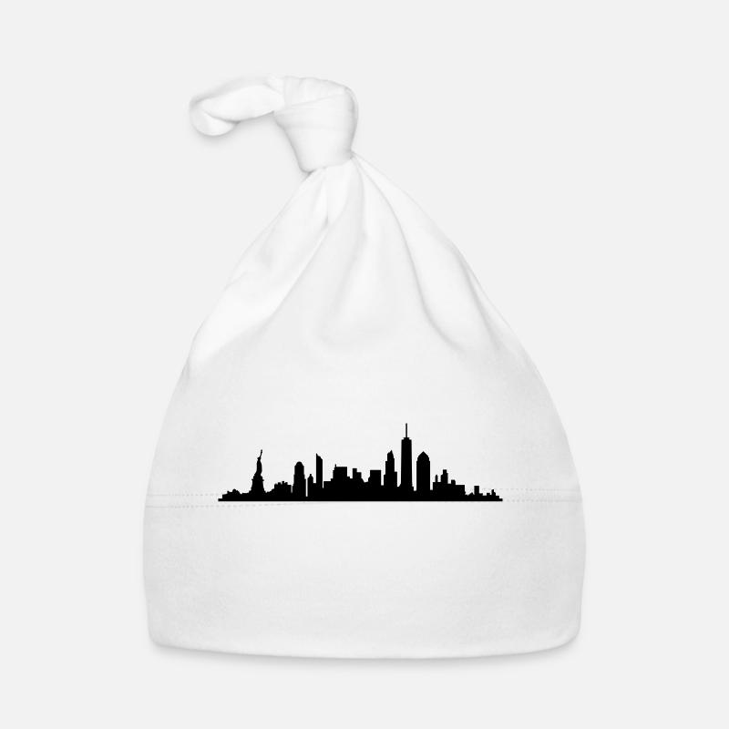 Skyline New York Baby Bio-Mütze