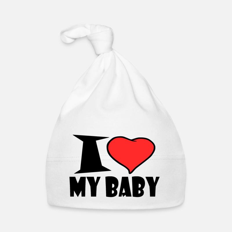 J'aime mon bébé Bonnet bio Bébé