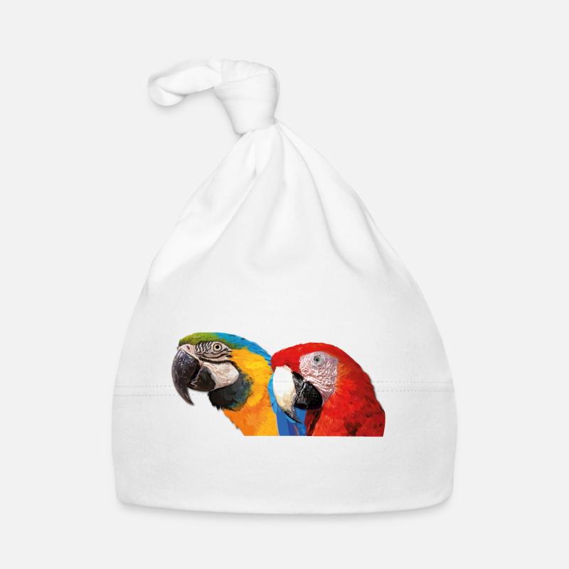 Macaws Organic Baby Cap