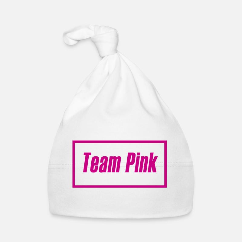 Équipe rose Bonnet bio Bébé