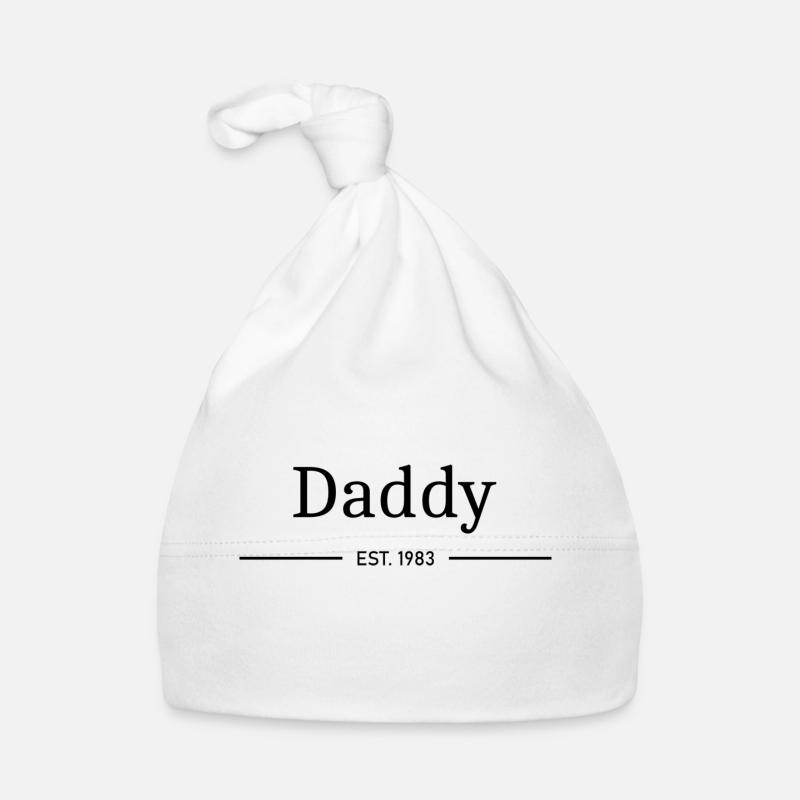 Daddy EST. 1983 Baby Bio-Mütze