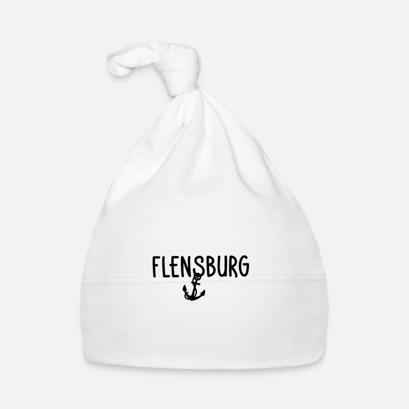 Flensburg - Baby Bio-Mütze - Weiß