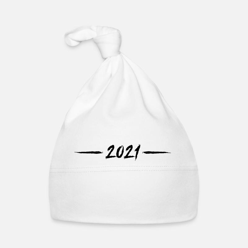 Élément de ligne de l'année 2021 Bonnet bio Bébé
