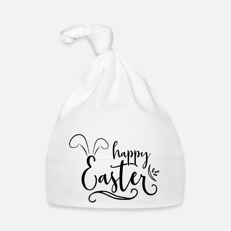 Frohe Ostern Baby Bio-Mütze