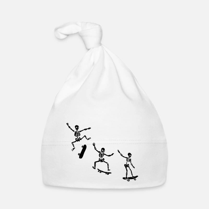 SKELETONS SKATERS Baby Bio-Mütze