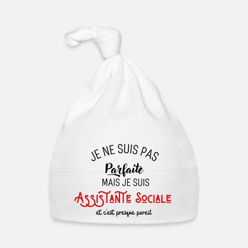 Pas parfaite mais assistante sociale Bonnet bio Bébé