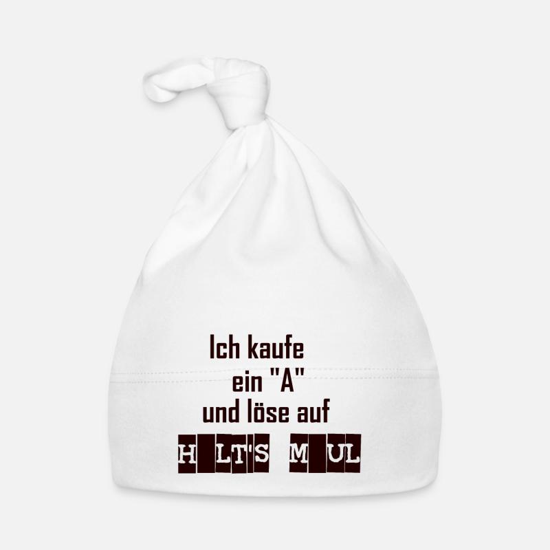 Halts maul Baby Bio-Mütze
