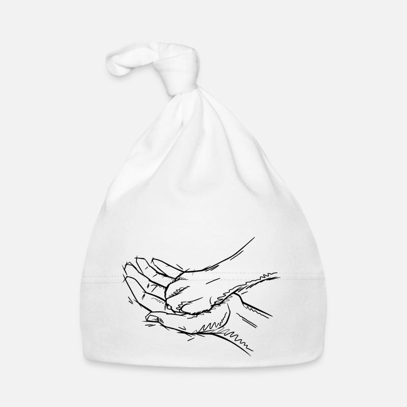 Gib Pfote Baby Bio-Mütze