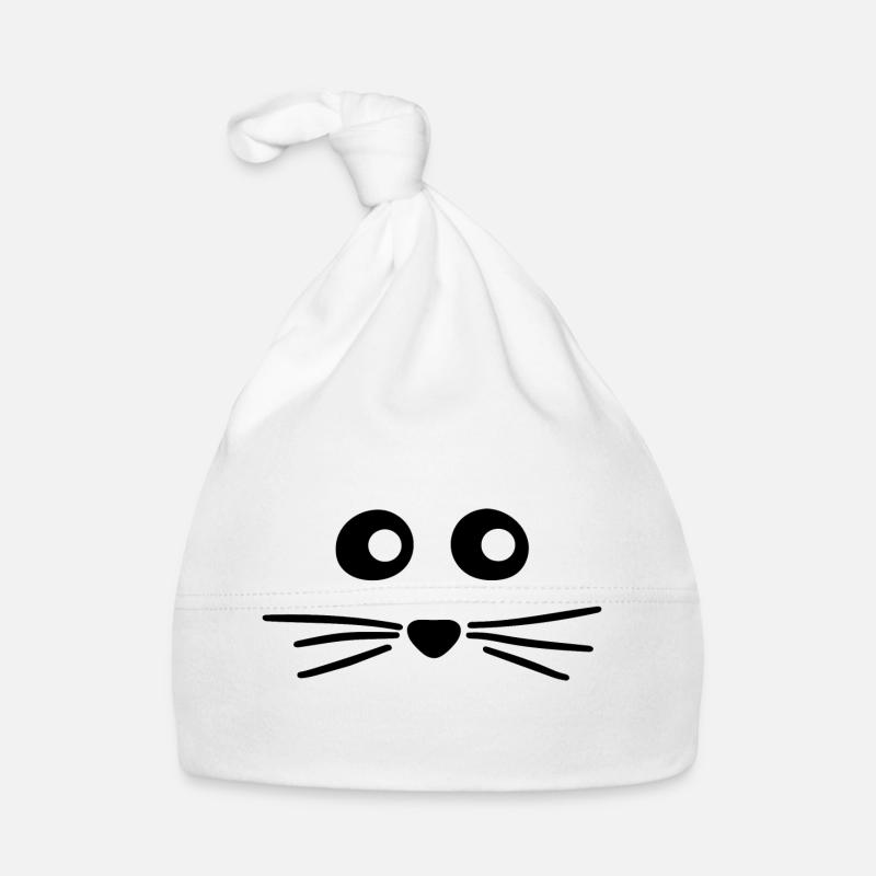 Maus Niedlicher Mäuse Blick Baby Bio-Mütze