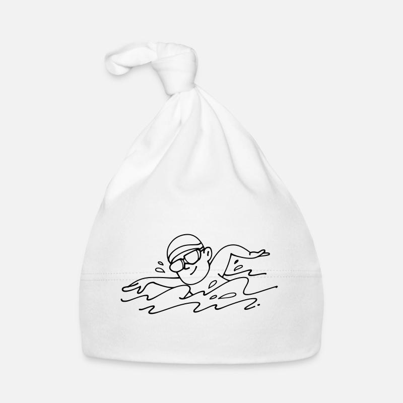 Swimmer Organic Baby Cap