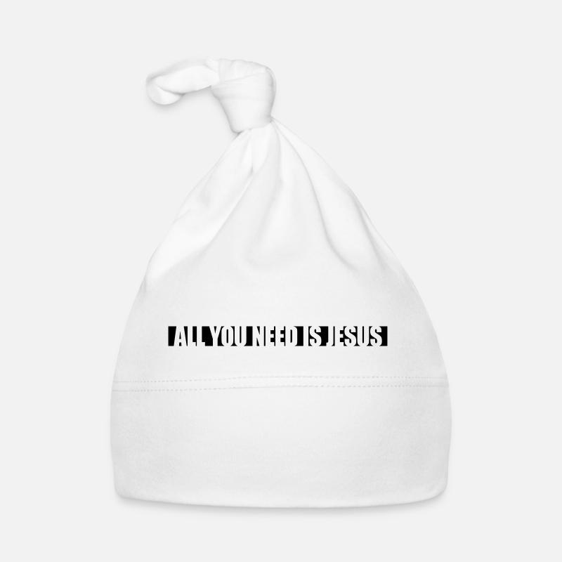 Strip Besoin de Jésus Bonnet bio Bébé