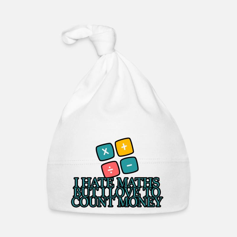 Je déteste les maths mais j’aime compter l’argent 4 Bonnet bio Bébé