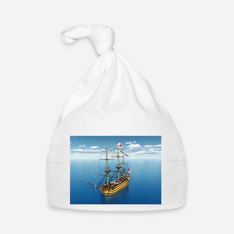 Historisches Segelschiff HMS Victory Baby Bio-Mütze