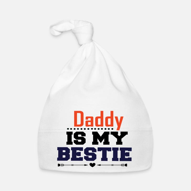 Daddy Is My Beast Organic Baby Cap