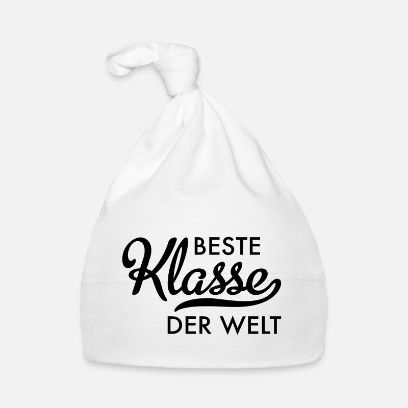 Beste Klasse der Welt Baby Bio-Mütze