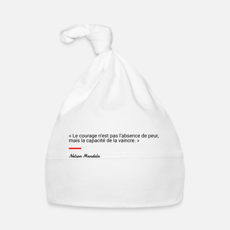 Nelson Mandela Bonnet bio Bébé
