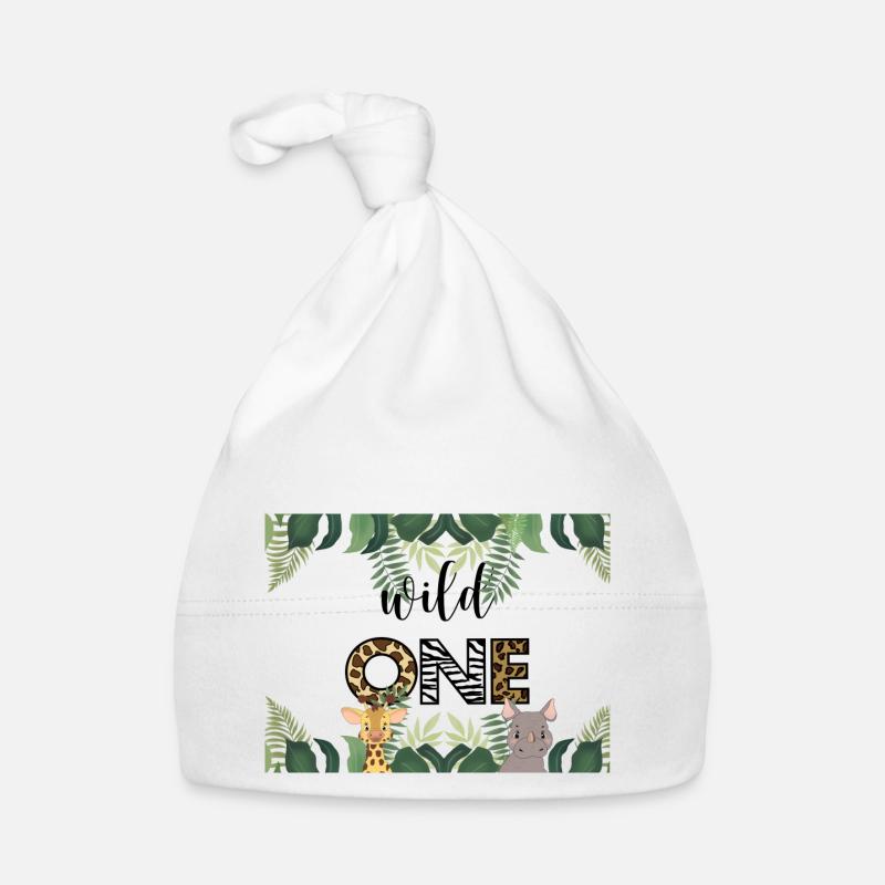 Selvaggio Cappellino ecologico per neonato