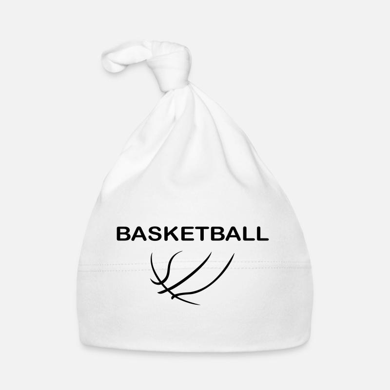 Basketball Organic Baby Cap