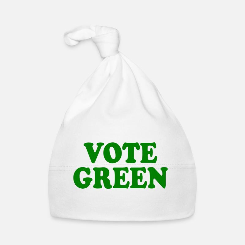 Vote green Baby Bio-Mütze