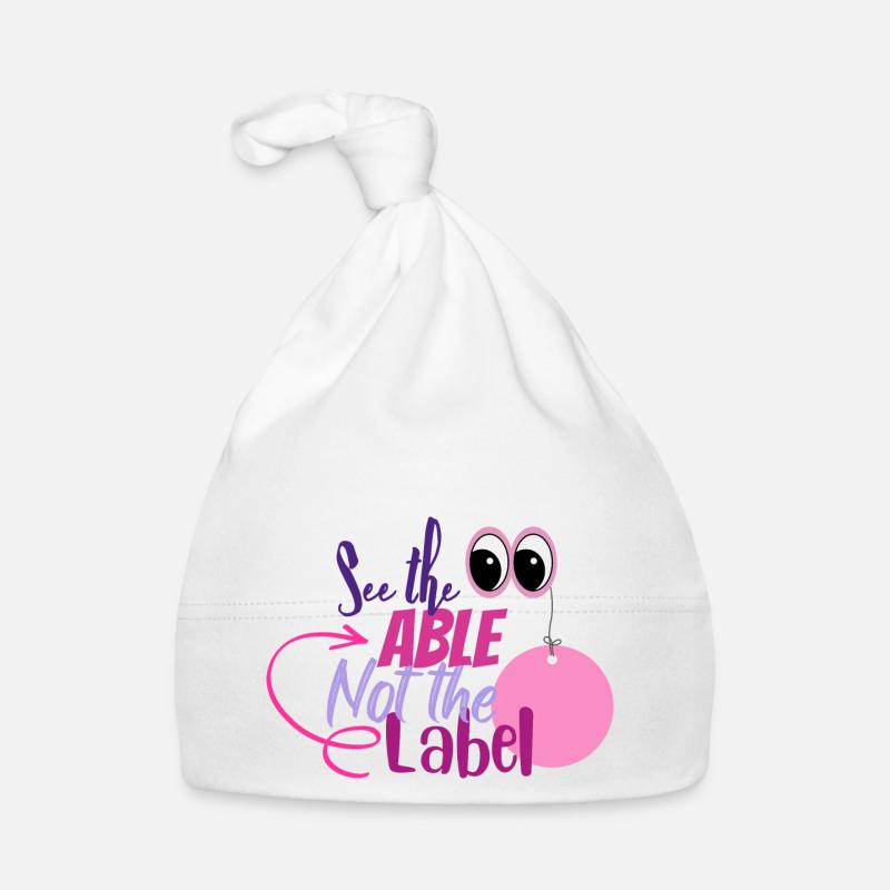 See the able not the label Organic Baby Cap