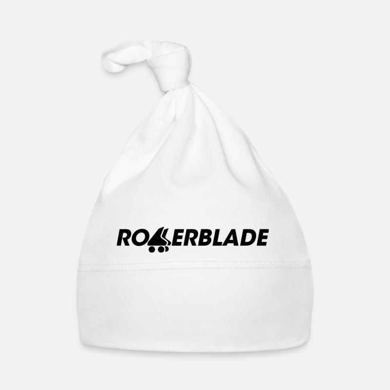rollerblade logo schwarz Baby Bio-Mütze