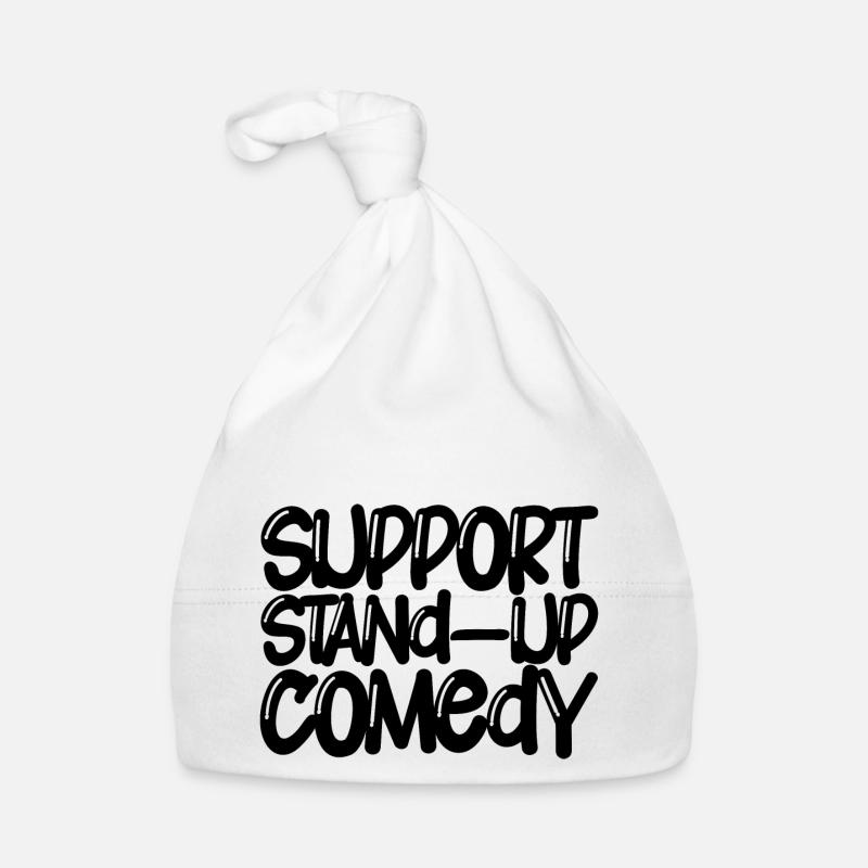 Support Stand Up Comedy Baby Bio-Mütze