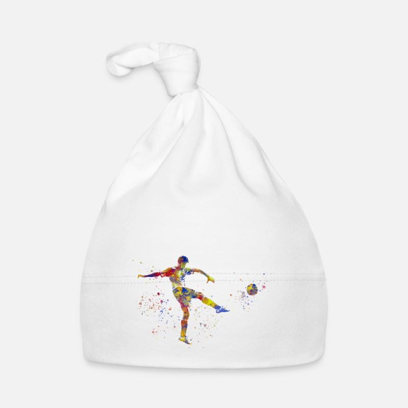 Footballeur Bonnet bio Bébé