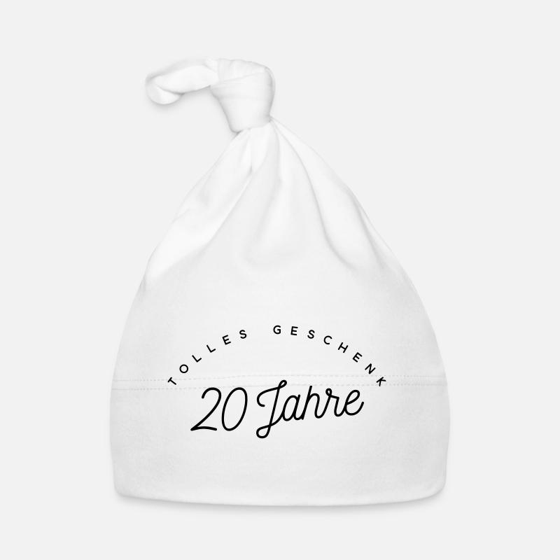 Tolles Geschenk 20 Jahre Baby Bio-Mütze