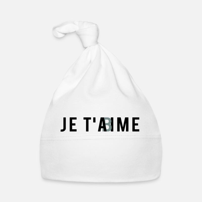 JE T'AbIME Bonnet bio Bébé