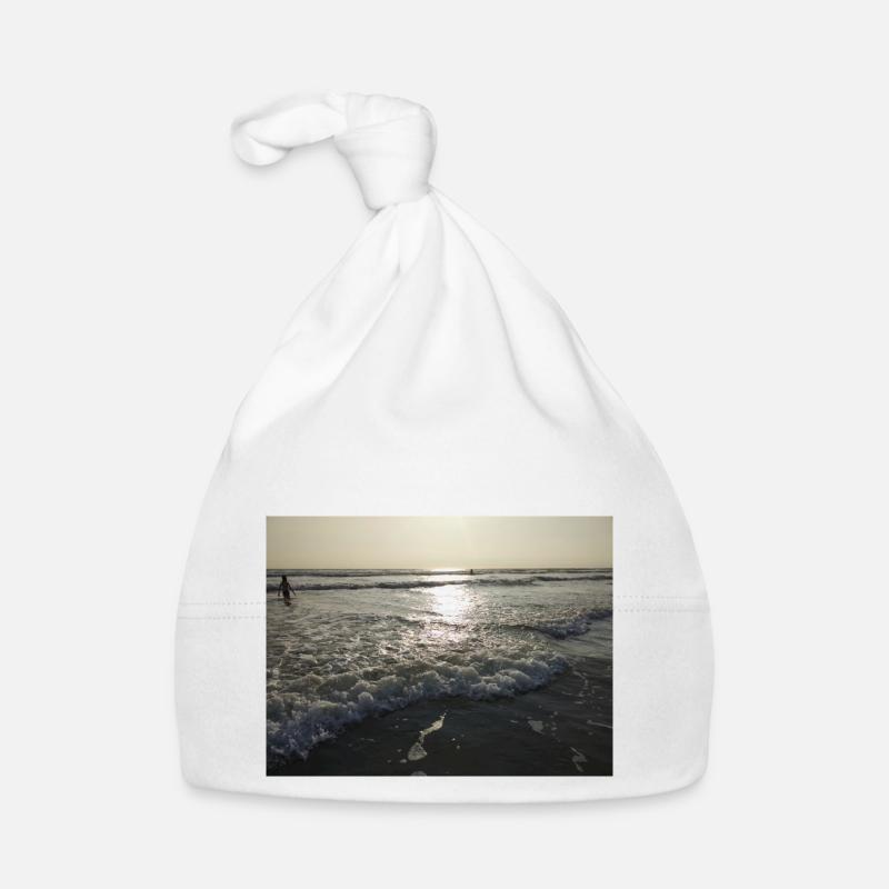 Mer, plage, vague, surf Bonnet bio Bébé