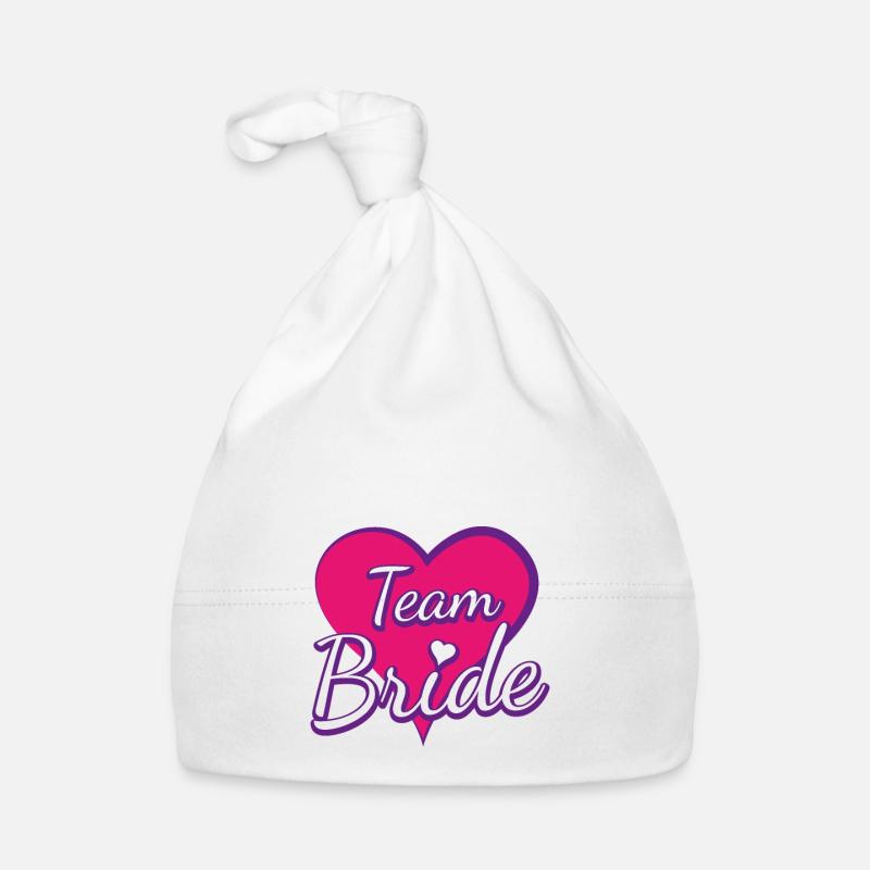 Team Bride Baby Bio-Mütze