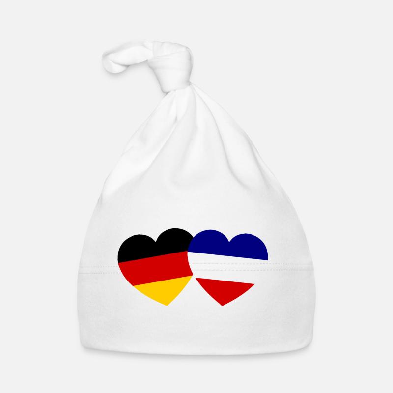 Franco-German Relationship Organic Baby Cap