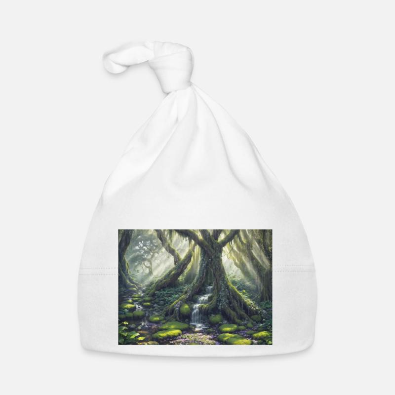 enchanted forest Organic Baby Cap