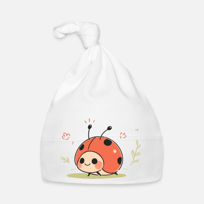 Ladybug Mood Organic Baby Cap