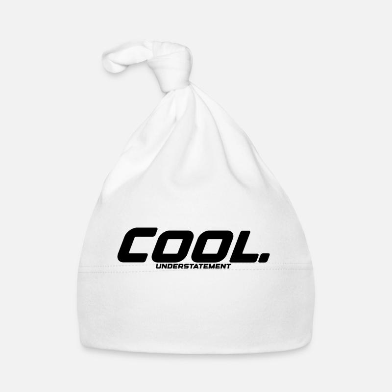 Cool mit understatement Ausdruck Idee Geschenk Baby Bio-Mütze