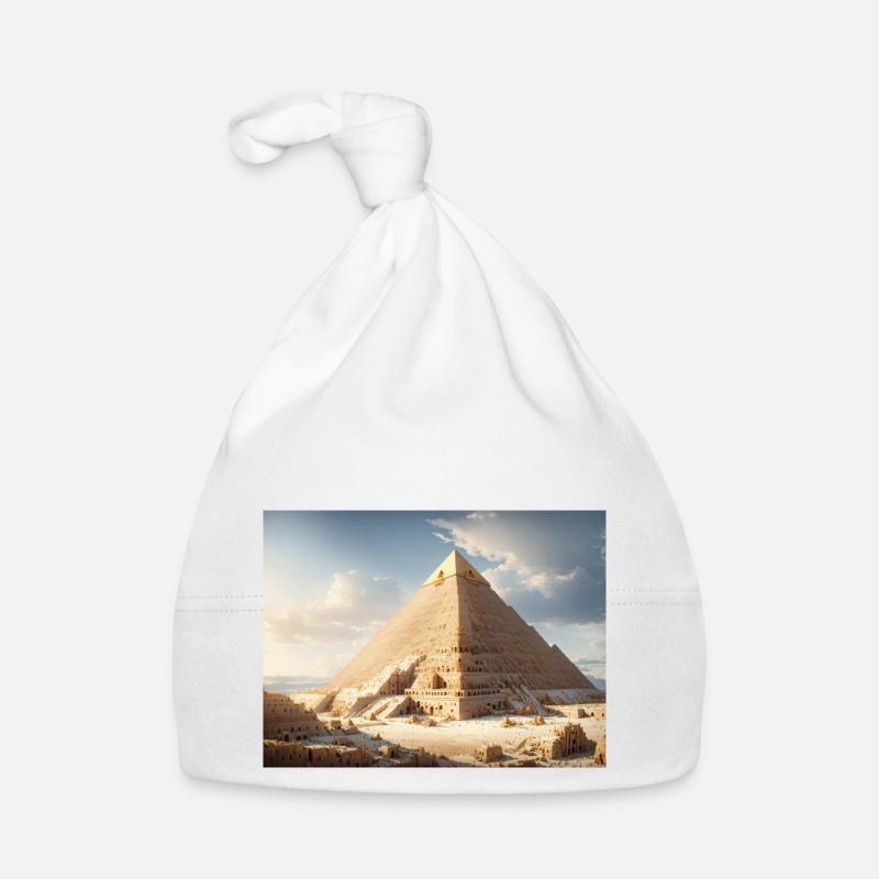 Pyramides d’Égypte Bonnet bio Bébé
