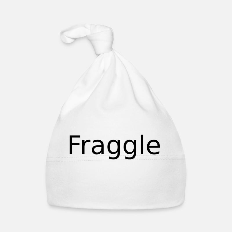 Fraggle (Fraggle en anglais) - Bonnet bio Bébé - blanc