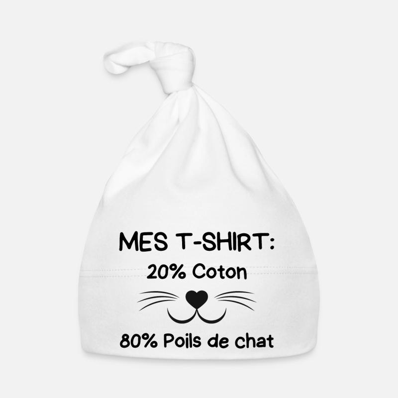 Propriétaire de chat Bonnet bio Bébé