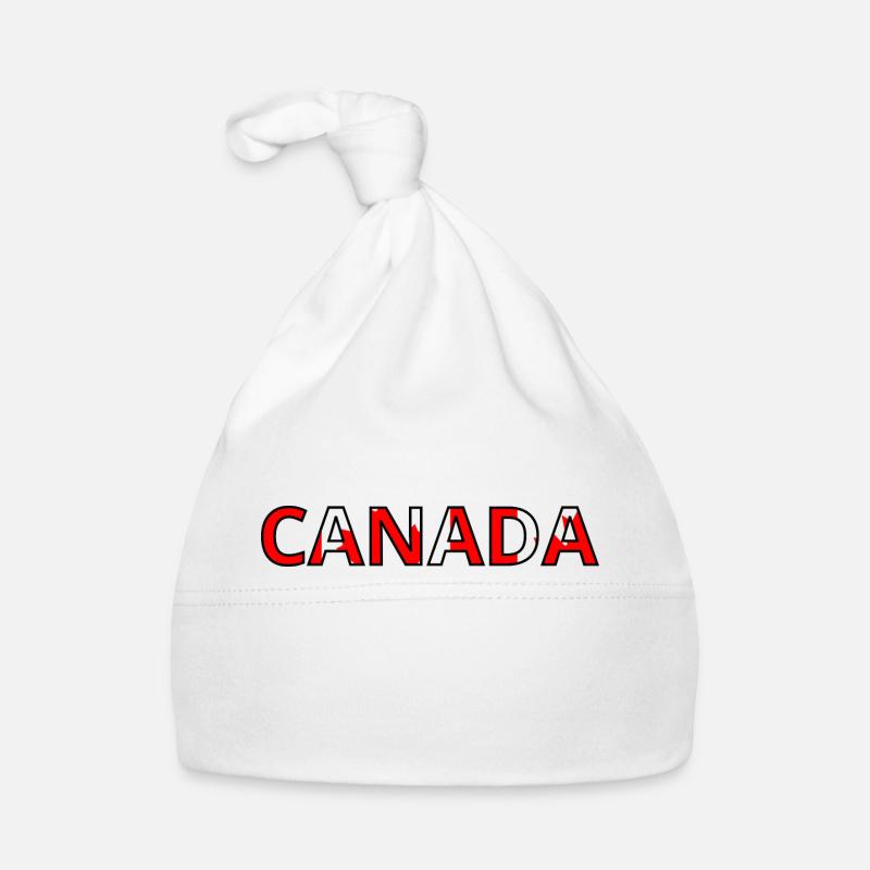 Kanada Flagge Baby Bio-Mütze