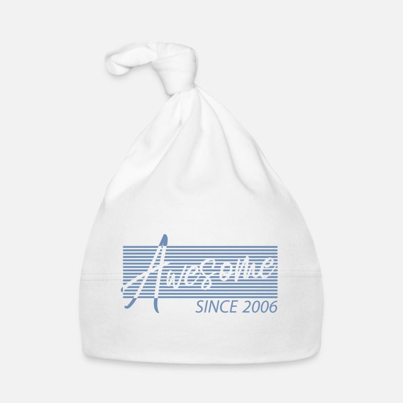 Awesome Since 2006 Baby Bio-Mütze