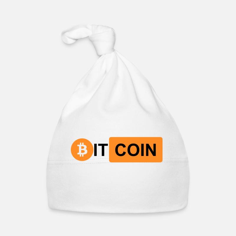 Krypto Bitcoin BTC prn 3 Baby Bio-Mütze