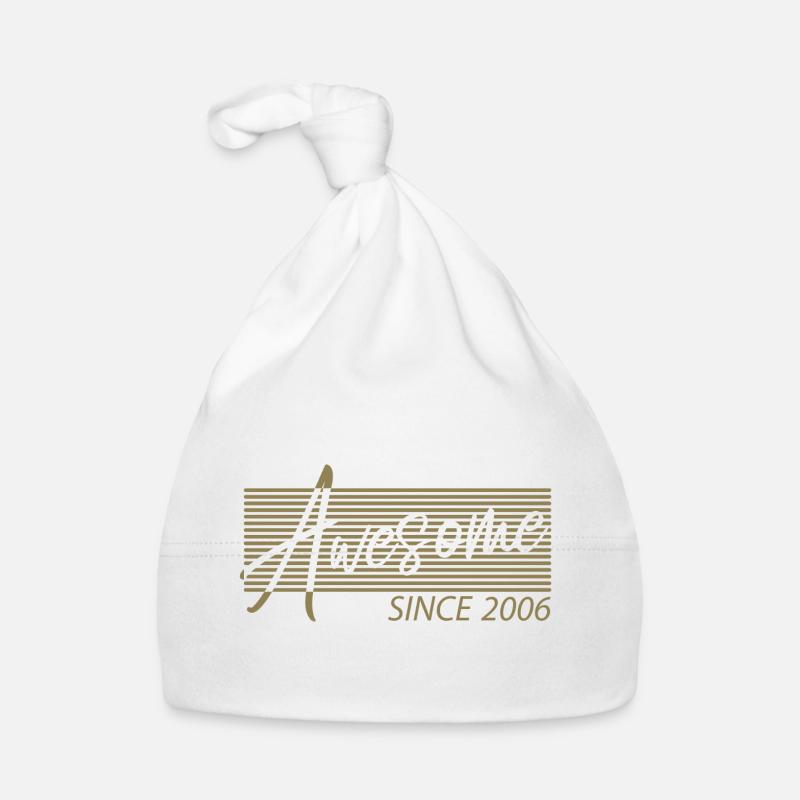 Awesome Since 2006 Baby Bio-Mütze