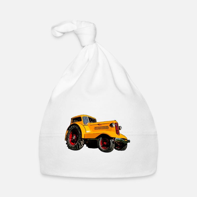 UDLX Tractor Organic Baby Cap