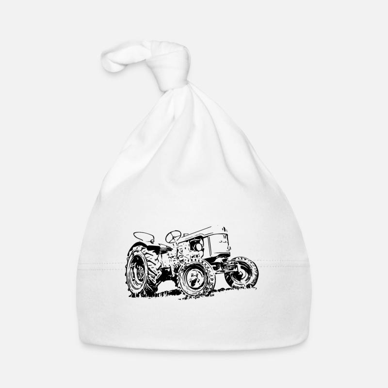 Traktor D25 Baby Bio-Mütze